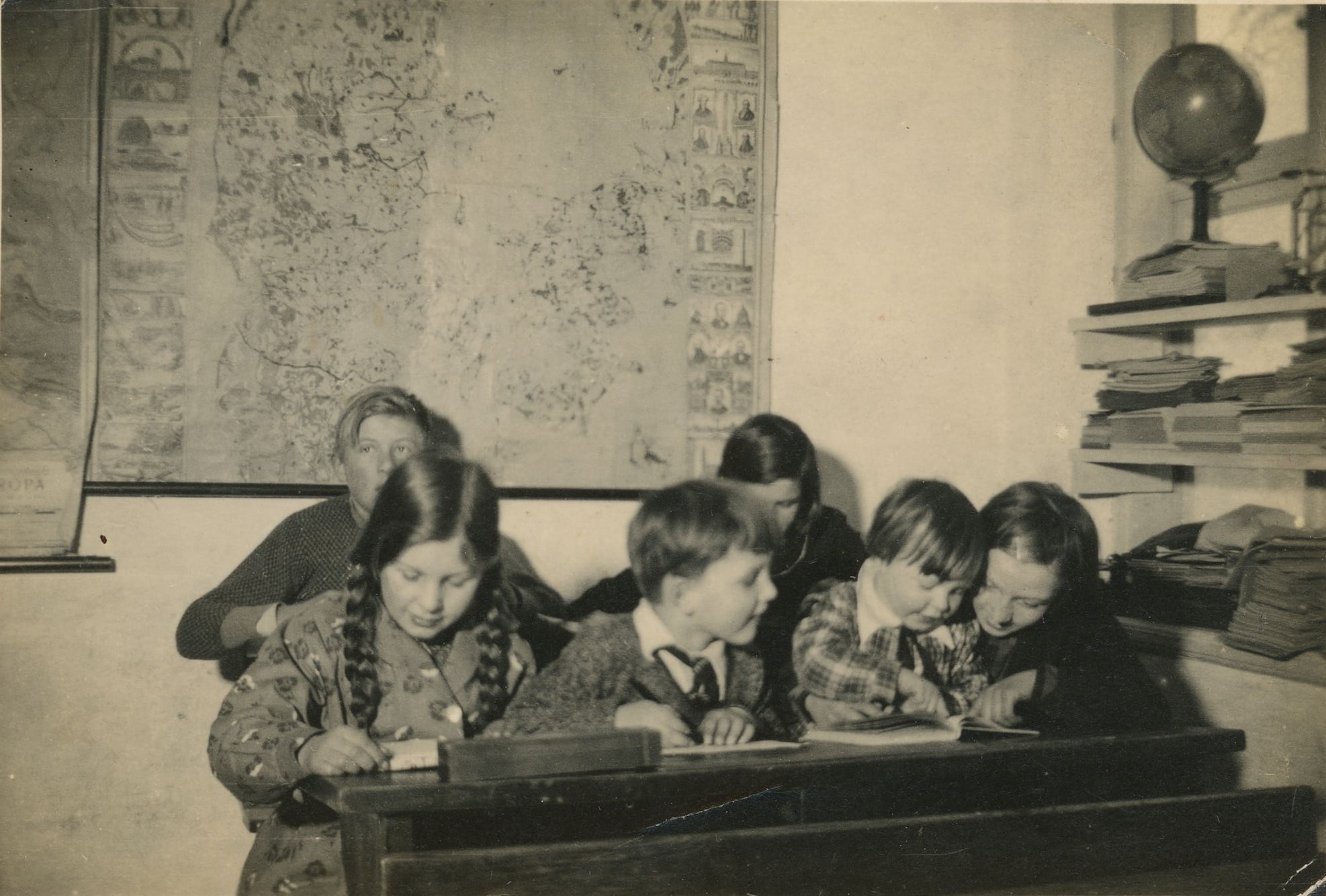 1934 Skoleklasse fra Tunø Skole.