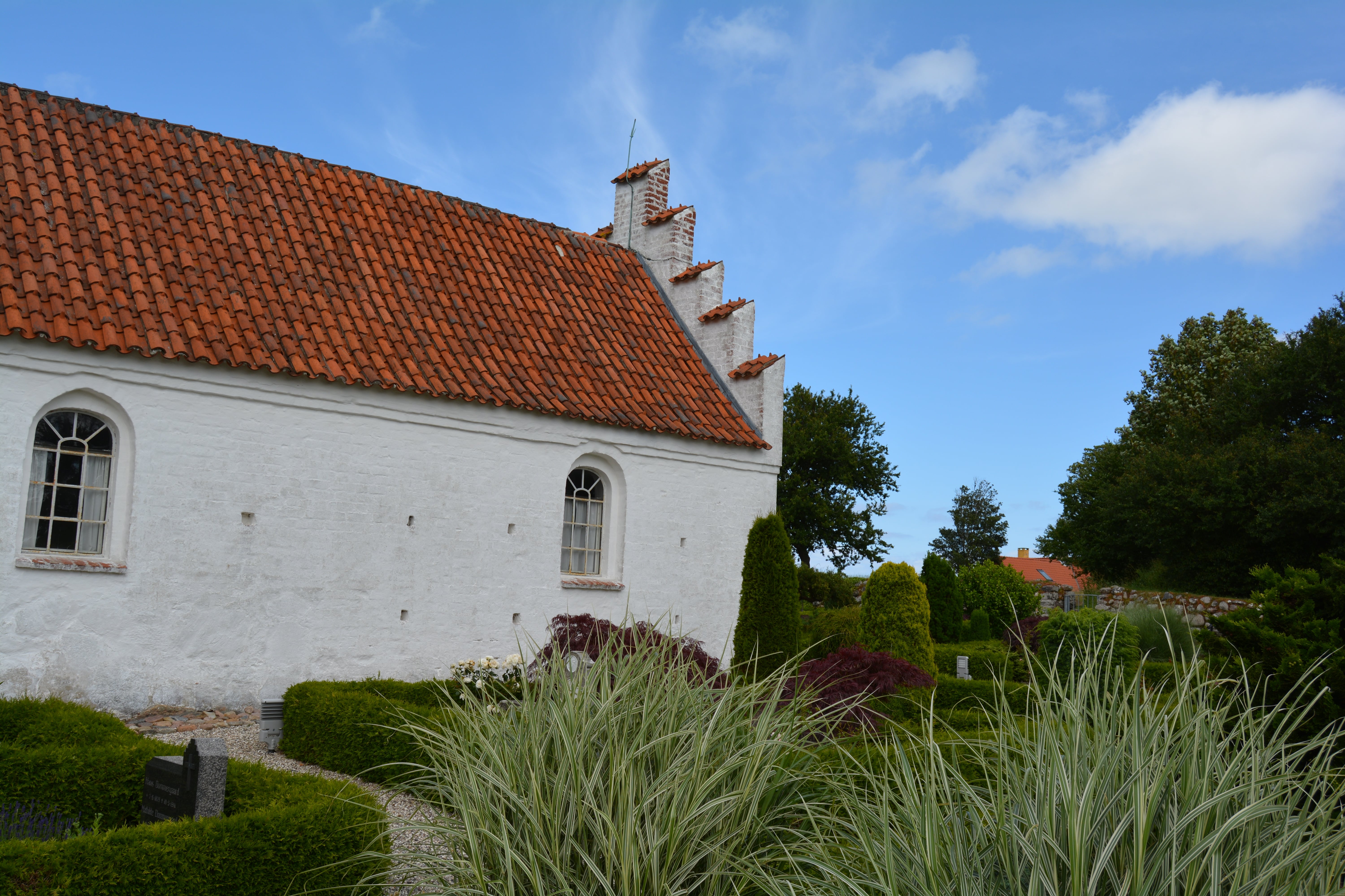 1991 Tunø Kirke, sydsiden. 