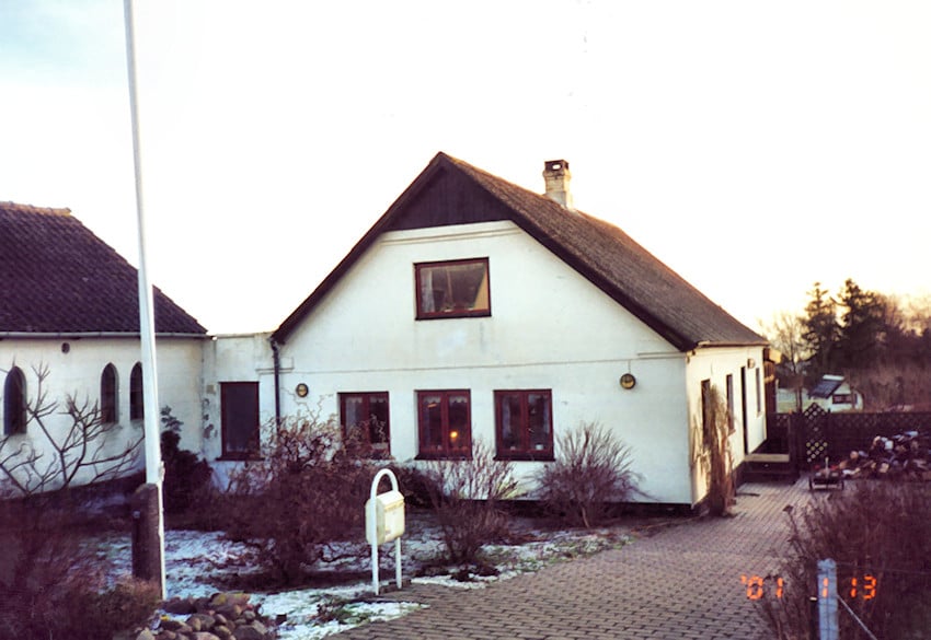 2008 Tunø Cykeludlejning. Tunø Hovedgade.