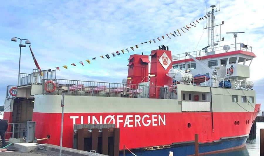 2023 Tunøfærgen 30 år den 30. september 2023.